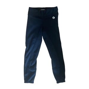 Horze Equestrian Junior Full Seat Fleece Tights JRS Sz 130 Riding Breech